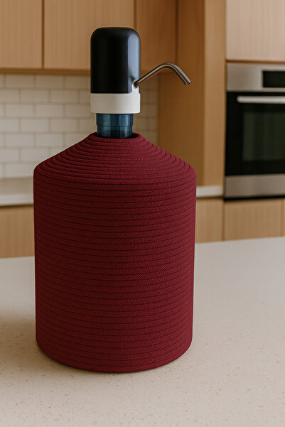 Efuliz Home Jüt Hasır Görünümlü Damcana Kılıfı, Şık ve Doğal Su Sebili Örtüsü...