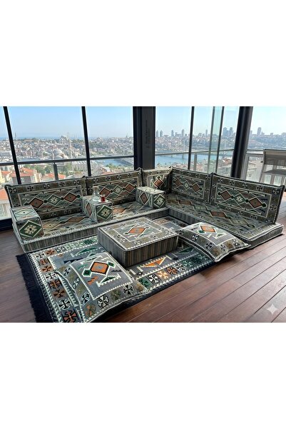 ademircan 70*190*10 cm kalınlık (32 dns ) anadolu otantik köşe takımı