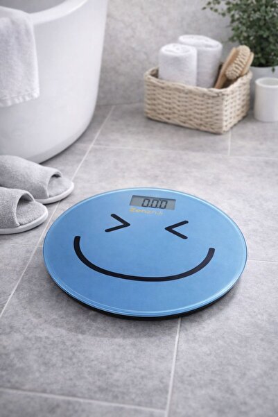 ZEN HOME Cântar digital Happy, diametru 30 cm