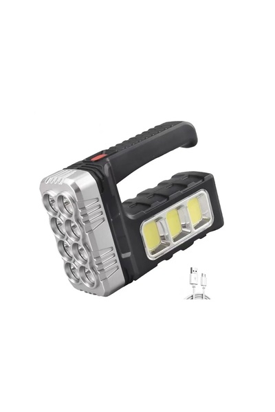 Sezy Solar Panelli Ledli Mini El Feneri Işıldak WT614 Kamp Lambası