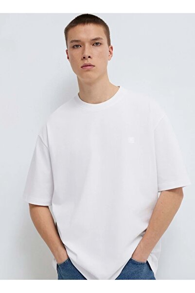 Mavi M0613442 Ανδρικό T-Shirt Pro Logo ΛΕΥΚΟ