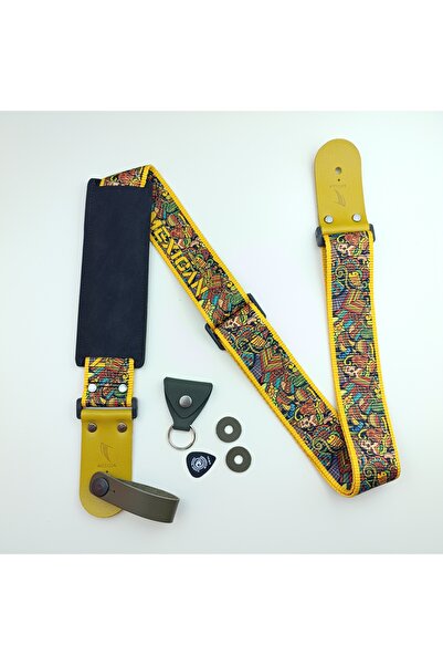 MEDUSA MEXICAN SR MODEL ELEKTRO GİTAR ASKISI, STRAP LOCK, PENA KILIFI, KAFA B...