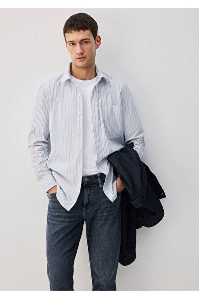 Mavi Striped Long Sleeve Light Men's Shirt M0211445-70793