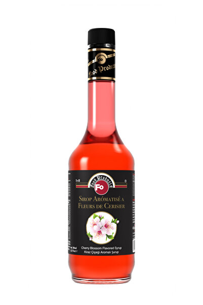 FO Kiraz Çiçeği Aromalı Şurup 700 ml