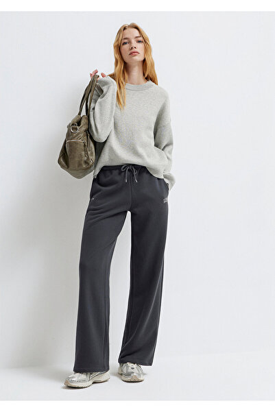 Mavi Logo Printed Anthracite Sweatpants 1011124-70087