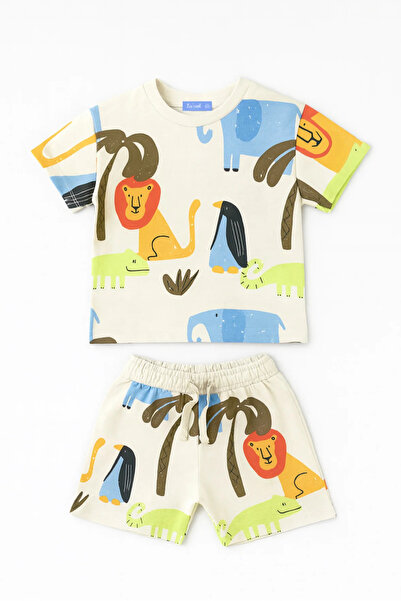Pufiko Kids Animal Patterned Boy's Suit