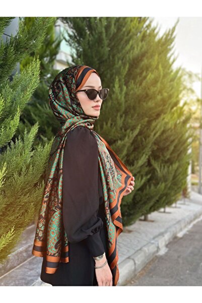 zesu İthal Vual İpek Şal İç Göstermeyen Kaymayan Tesettür Şal