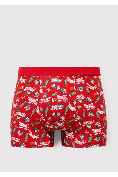 Mavi New Year's Themed Rick and Morty Boxer 0911246-32421