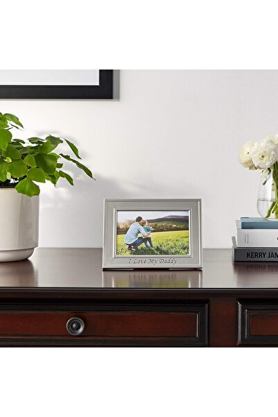 ASTERA Silver Plated 10X15 cm "I Love My Dad" Picture Frame