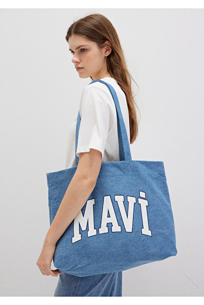 Mavi Indigo O Torba za rame - 1912566-80195 Model