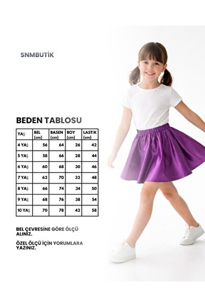 snmbutik Kloşlu Parlak Mini Etek – Lastik Belli Şık ve Modern Tasarım