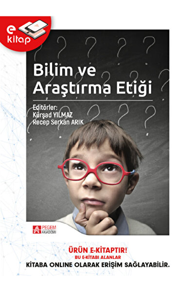 Pegem Akademi Yayıncılık Bilim ve Araştırma Etiği (e-kitap)