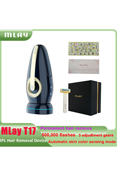 KINSEI BEAUTY جهاز إزالة الشعر بالليزر T17 بتقنية IPL، يستشعر لون البشرة، يوف...