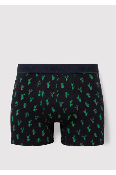 Mavi Boxer bleumarin cu imprimeu cactus 0910045 -32184
