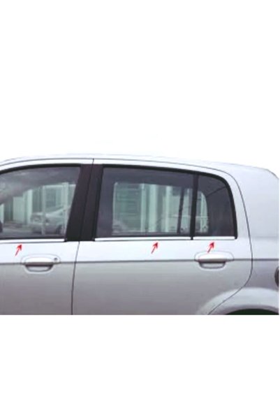 MYTUNİNG Hyundai Getz Krom Cam Çıtası 2002-2011 6prç