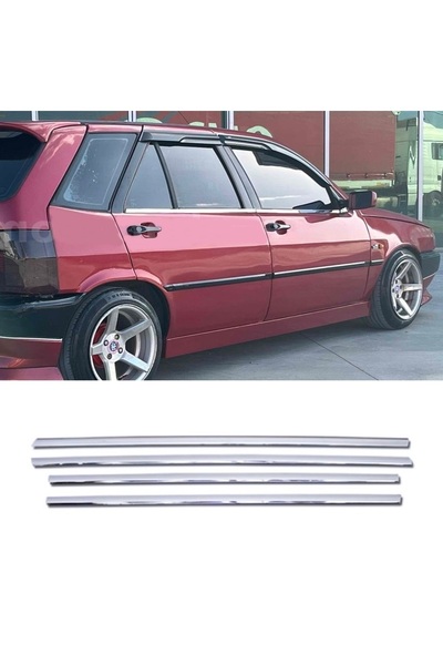 MYTUNİNG Fiat Tipo Tempra Krom Cam Çıtası 4 Parça Paslanmaz Çelik