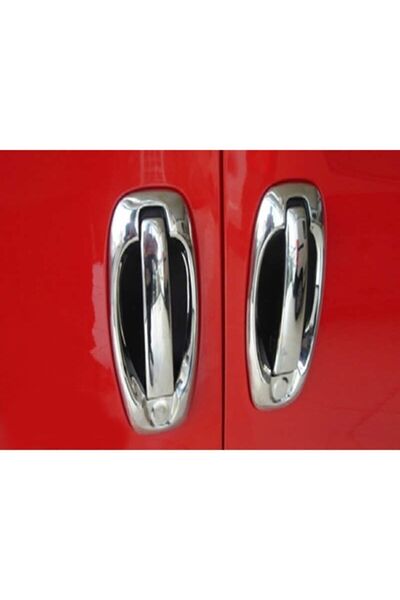 AKTİF KROM Fiat Fiorino Kapı Kolu Set 8 Parça Krom 2007 2008 2009 2010 2011 2012 2013 2014 2015 2016 2017 2018