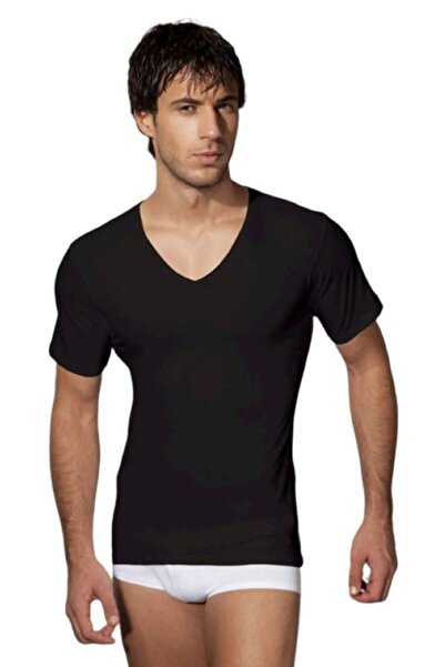 Doreanse Muška majica kratkih rukava sa V-izrezom, 100% pamuk