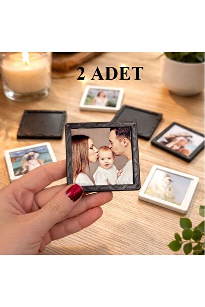 asel sanat SÖKTAK MAGNET ÇERÇEVE - MİNİ KARE ÇERÇEVE - 6X6CM MAGNET VE SÖKTAK...