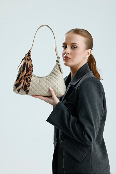 che atelier Women's Quilted Shoulder Bag Baguette Model Casual & Office Styli...