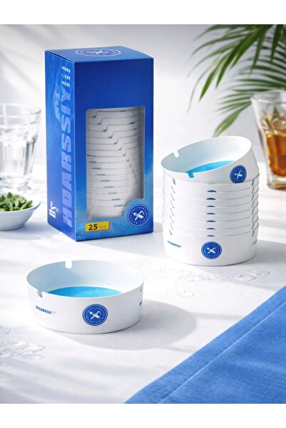 LeylArt 25 Pcs Disposable Ashtray Odorless Portable Practical Gel Ashtray Set...