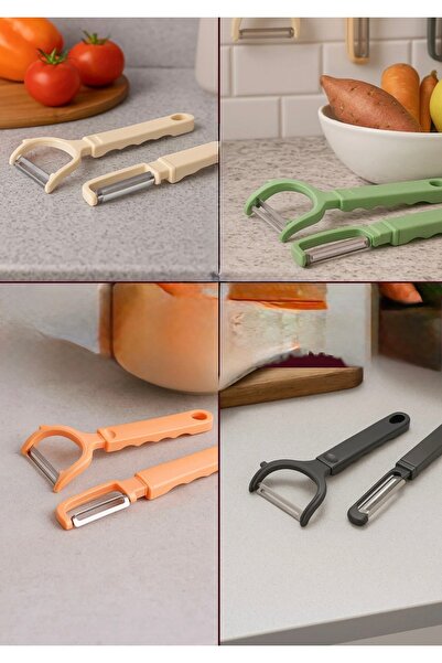 Sungroup 2-Piece Peeler, Salmon