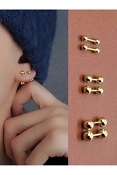 VEYA Versatile, soft ball earrings – a touch of feminine gold for everyday wear