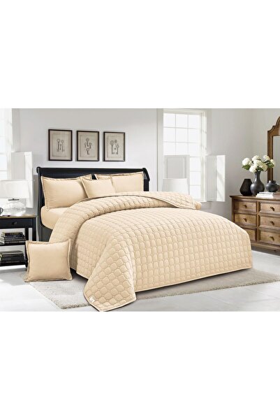 Ropi Summer double-size compressed Duvet with a checkered pattern and Cushion