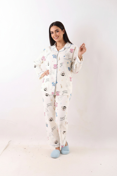 SOULTAN Womens Full Sleeve Night Wear Set