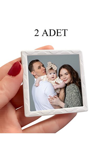 asel sanat SÖKTAK MAGNET ÇERÇEVE - MİNİ KARE ÇERÇEVE - 6X6CM MAGNET VE SÖKTAK...