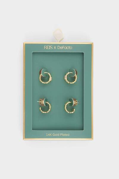 DeFacto Reis x Kadın 2li Küpe G2706AXNS