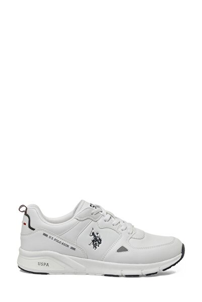 U.S. Polo Assn. فانس 6FX وايت للرجال حذاء رياضي
