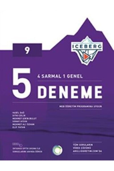 Ankara Kitap Merkezi 9. Sınıf Iceberg 5 li Deneme Okyanus Yayınları