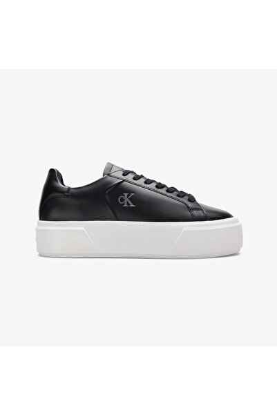 Calvin Klein Flatform Lace Up Kadın Siyah Sneaker