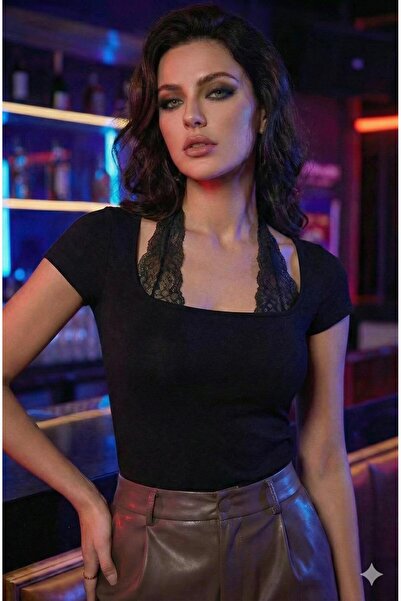 LEYEL Moda 100% Lace Piece Cotton Blouse