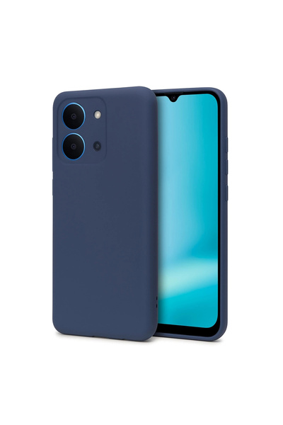 eco port Redmi 15c 4g سيليكون أول - أزرق داكن