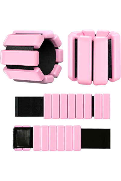 generi قطعتان من أوزان المعصم والكاحل لتمارين البيلاتس للنساء، أوزان كاحل قاب...