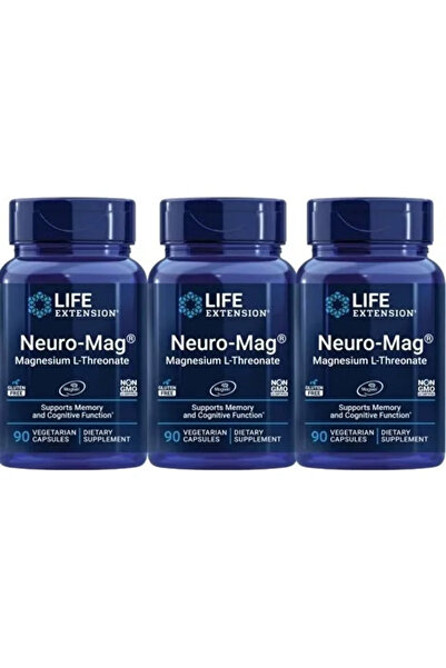 Life Extension Neuro-Mag Magnesium L-Threonate - Brain Health, , Gluten Free,...