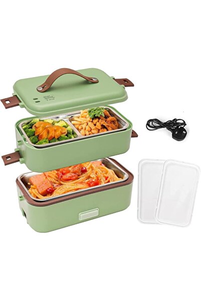 Arabest Lunch Box, 3 in 1 Portable Food Heater for School Office Home,Double ...