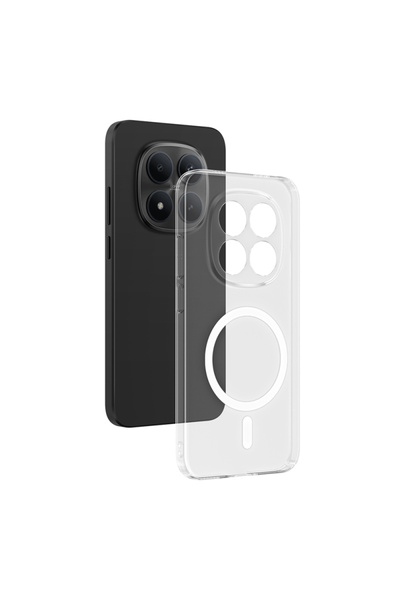 Paladyum Case Redmi Note 15 Pro 5G Uyumlu Şeffaf Sararmaz Sert İnce Magsafeli...