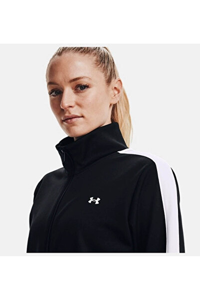 Under Armour Tricot Tracksuit Black Women's Tracksuit Set 1365147-001