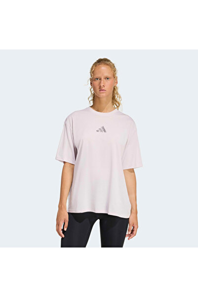 adidas Climacool Animal Training Graphic Kadın Pembe T-Shirt
