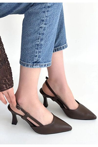 Alfanora Hoost brown skin Heeled Shoes