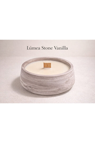 Lúmea Candle Lúmea Stone Vanilla – Küçük Taş Kasede Vanilya Kokulu Soya Mum |...
