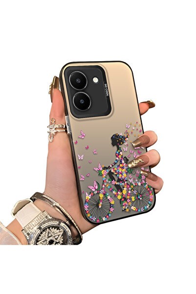 ucuc حافظة حماية لعدسة الهاتف من السيليكون الصلب أكريليك متوافقة مع Vivo Y36 ...