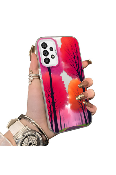 ucuc حافظة حماية من السيليكون الصلب أكريليك درجة متوافقة مع هاتف سامسونج جالا...