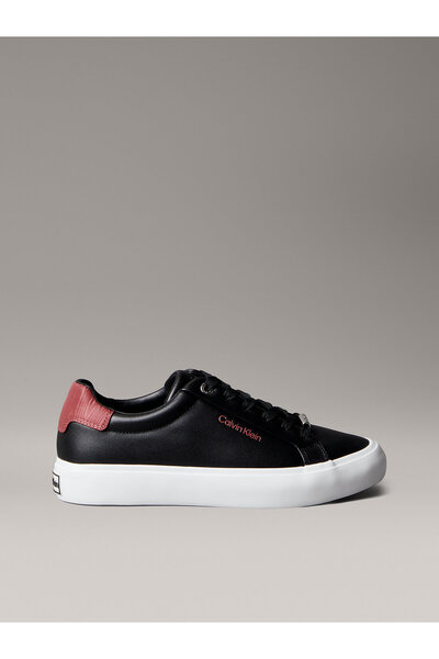 Calvin Klein Smooth Leather Embossed Logo Sneakers