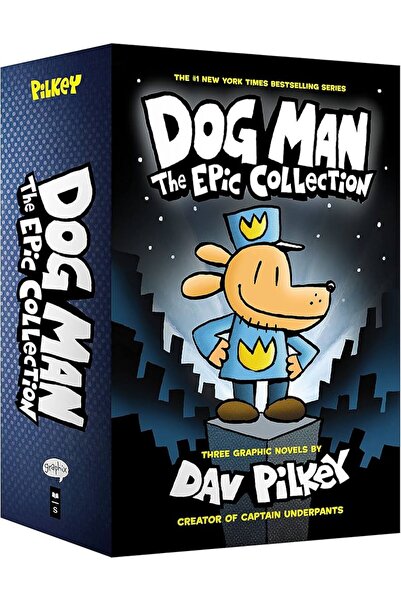 Graphix Dog Man: The Epic Collection (Dog Man #1-3 Box Set)