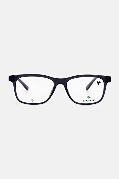 Lacoste نظارات رجالية مستطيلة الشكل L2945، لون أسود