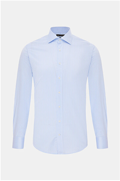 Vakko NON-IRON ÇİZGİLİ DESENLİ GÖMLEK